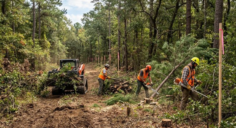 Building Site Clearing in Gwinnett County, GA
